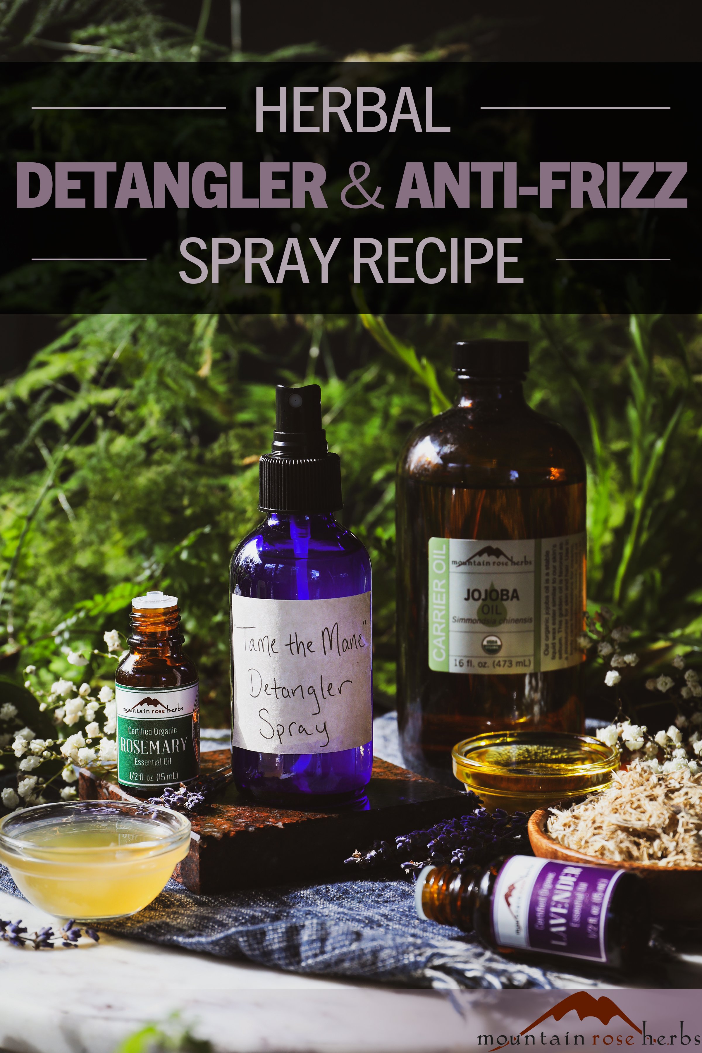 Diy dog detangler sales spray